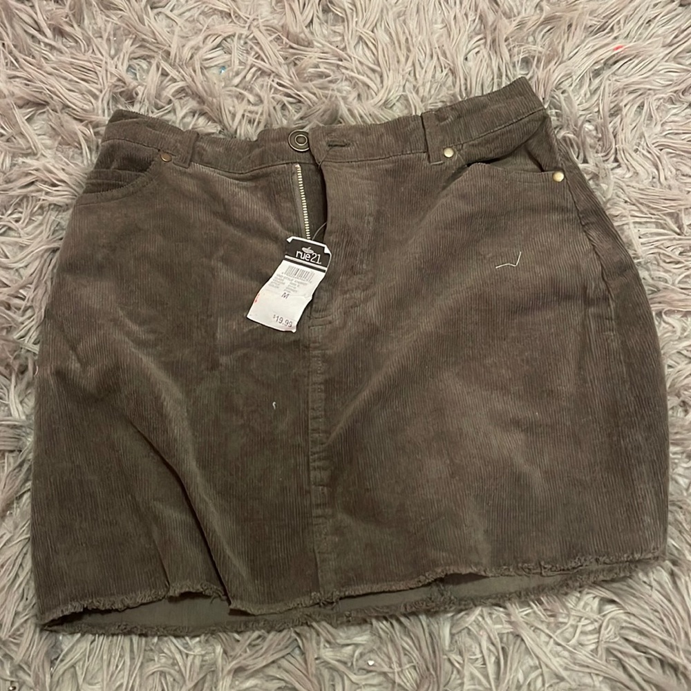Dark green skirt